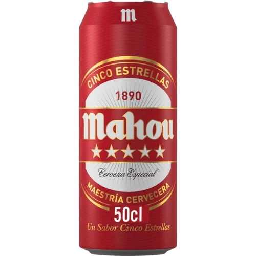 MAHOU 5 ESTRELLAS 50 cl