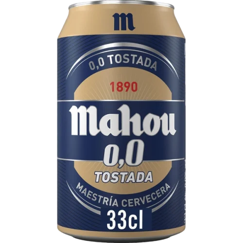 MAHOU SIN ALCOHOL TOSTADA 33cl