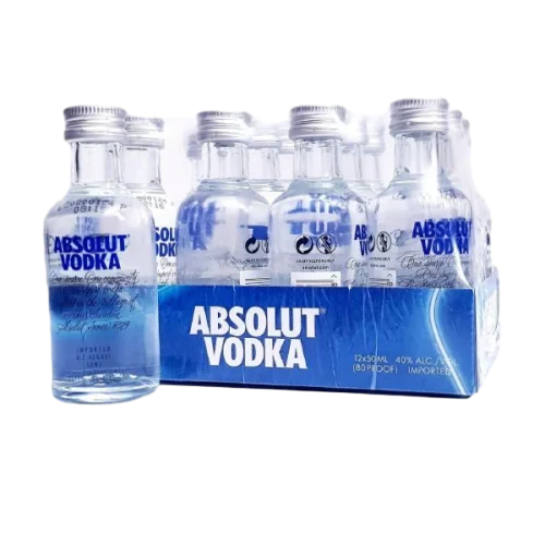 Mini VODKA ABSOLUT  (1 UND.)