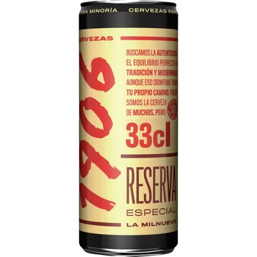 CERVEZA ESPECIAL 1906 33cl