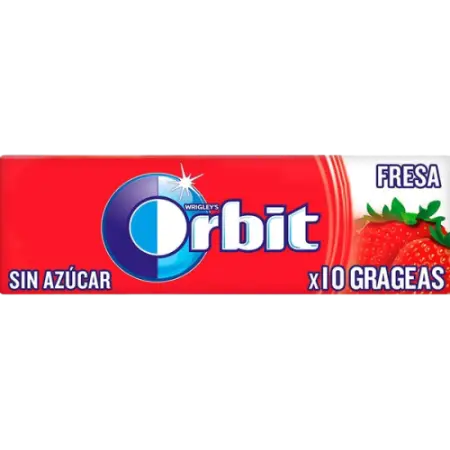 Chicle Orbit Fresa