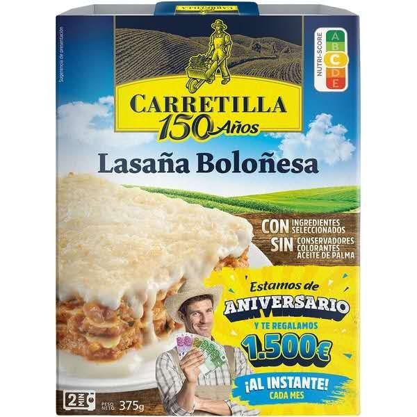 LASAÑA BOLOÑESA 375G